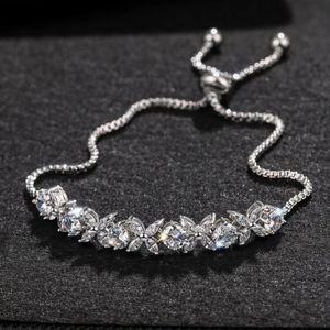 XO NEW XO STUNNING!! CZ XO BRACELET in SILVER Plating XO